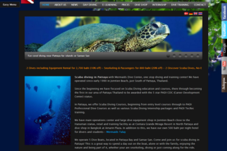 Entergraph-Web-Design-Client-Mermaids-Dive-Center-Pattaya-Thailand