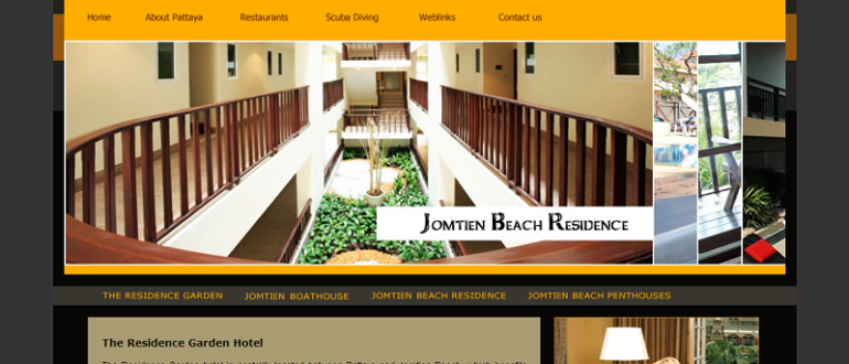 Entergraph-Web-Design-Client-Pattaya-Apartments-Luxurious-hotel-rooms-and-apartment-suites-in-Pattaya-and-Jomtien