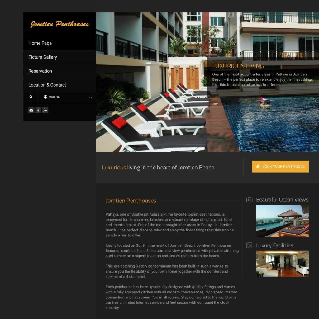 Jomtien Penthouses - Luxurious living in the heart of Jomtien Beach