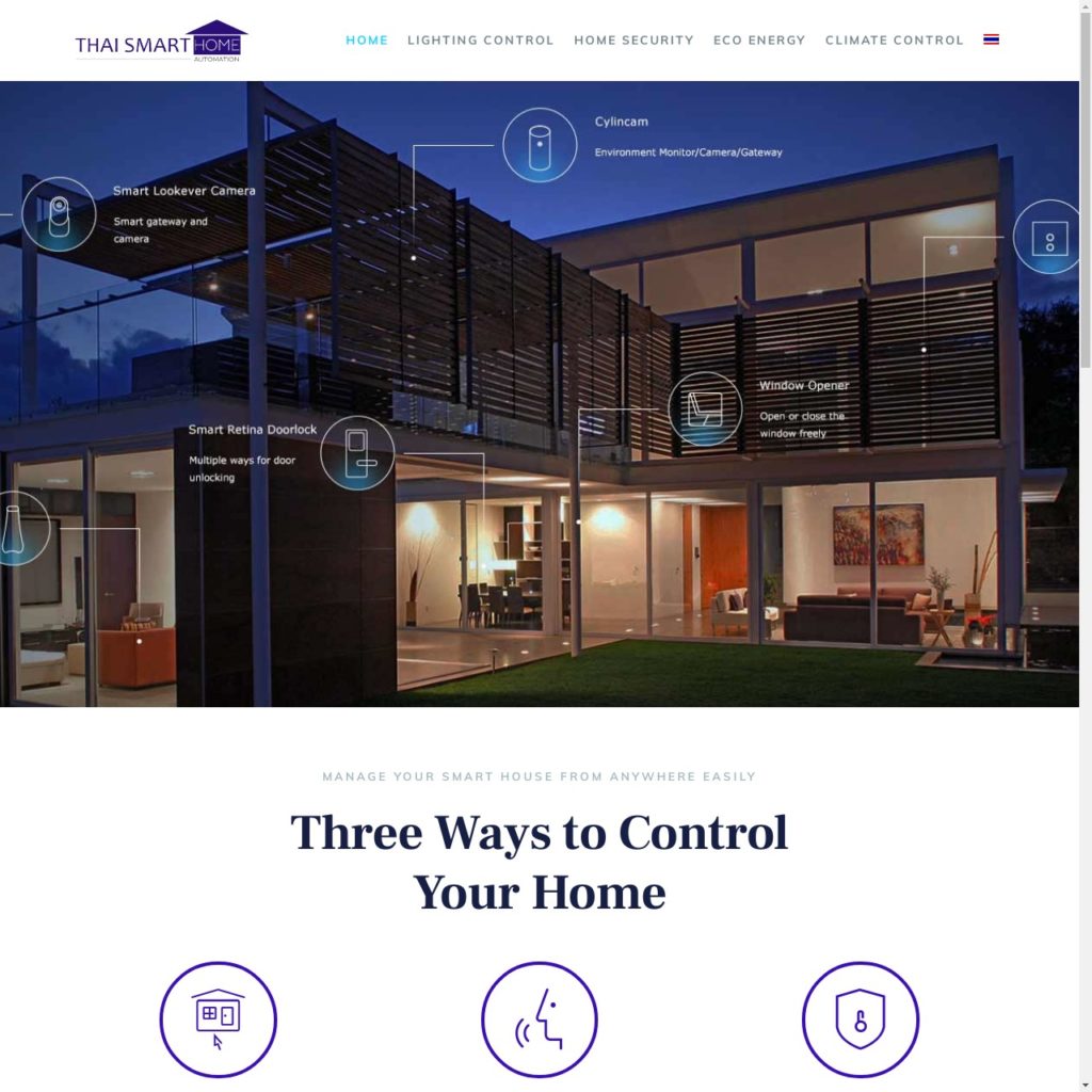 Thai Smart Home - Making your life a bit easier and eco friendly